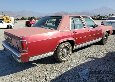 1991 Ford Crown Victoria Lx z USA, uszkodzony, nr VIN 2FACP74F4MX150657